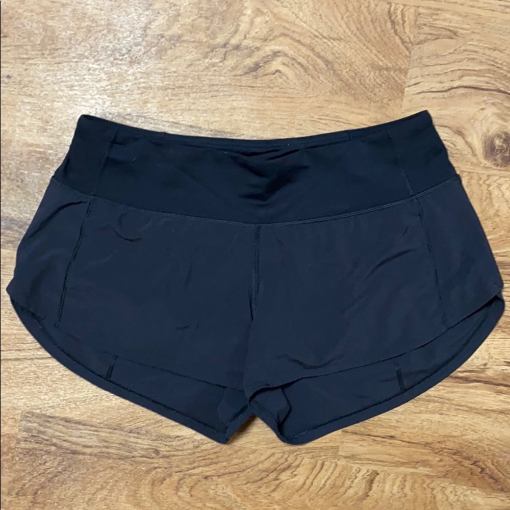 Lululemon run speed up shorts